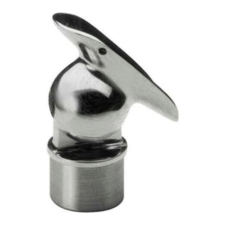 Lavi Industries Lavi Industries, Adjustable Saddle, Ball, for 2" Tubing, Satin Stainless Steel 44-821/2